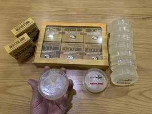 Savon artisanal vietnamien à base de noix de coco, nettoyant corporel naturel à base de plantes pour peaux sensibles, écologique - Product Image 5