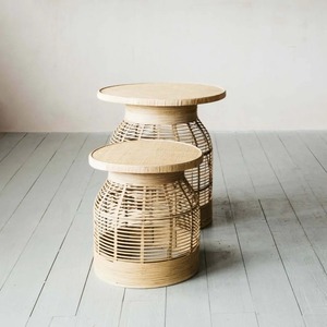 Table d'appoint en rotin naturel de haute qualité et au design moderne, fabriquée au Vietnam, pour meubles de maison ou de salon - Product Image 5