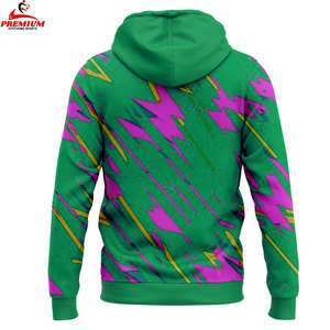 Sweat-shirts à capuche zippés par sublimation, sweat-shirts de sport, mode féminine, veste zippée décontractée classique, streetwear hip-hop - Product Image 2