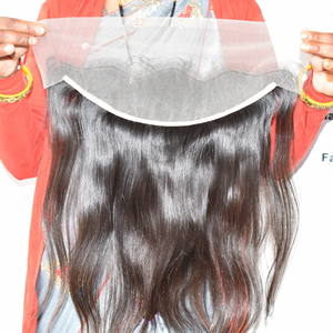 Venta al por mayor precio de fábrica sin procesar recto 13*4 Frontal sin enredos sin cobertizo extensiones de cabello humano camboyano crudo estilos de rizos ondulados - Product Image 2