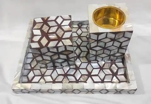 Exquisite High Quality Mother Pearl Bakhoor Incense Burner Trendy Home Decor for Arabic Living <b>Room</b> Dinner Aromatherapy <b>Diffuser</b> - Product Image 2