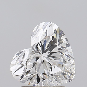 Bague de fiançailles haut de gamme Rising Diamond 2,09 carats, taille cœur, couleur F, clarté VS2, synthétique, cultivée en laboratoire, certifiée IGI, CVD - Product Image 2