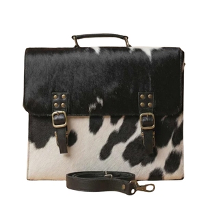 Sac pour ordinateur portable en cuir véritable souple fait main personnalisé, léger, élégant, professionnel, pour le travail, le bureau et les affaires - Product Image 1