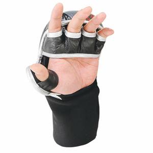 ถุงมือชกมวย MMA หนังคุณภาพสูง แบบครึ่งนิ้ว ปิดด้วยแถบตีนตุ๊กแก รับทำโลโก้ตามสั่ง ขายส่ง สำหรับฝึกซ้อมและแข่งขัน - Product Image 5