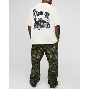 2025, venta al por mayor, camisetas personalizadas para hombres, tela tejida de alta calidad, 100% algodón con fibra de bambú, últimos diseños informales - Product Image 2