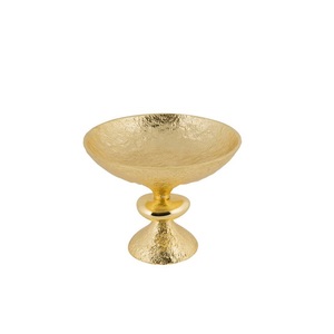 ถ้วยเสิร์ฟพร้อมฝาปิดสีเงินทรงกลมสำหรับตกแต่งสไตล์วินเทจ - Product Image 3