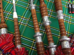 ปี่ไม้สีดำทำจากไม้สก็อตแลนด์ทำจากไม้ธรรมชาติ - Product Image 3