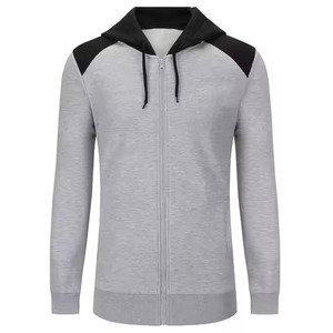 Survêtement d'entraînement professionnel réversible coupe-vent pour homme, grande taille, couleur unie, haute qualité, vente en gros personnalisée, streetwear hiver - Product Image 1