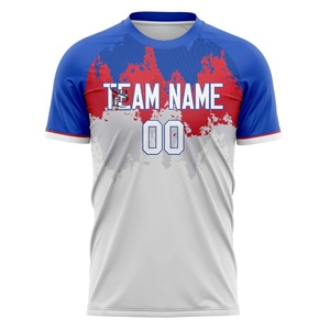 Maillot de football de nouvelle saison personnalisé, tissu en polyester léger de qualité supérieure, vêtements de sport, t-shirts pour hommes, disponible dans tous les imprimés - Product Image 6