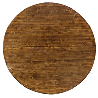 Table pliante de fête de banquet de mariage antique ferme en bois massif moderne pour hôtels salles à manger salons utilisation en extérieur