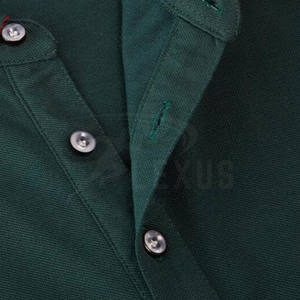 Vêtements d'été de haute qualité pour hommes pour polo pour adultes grande taille tissu tricoté de couleur unie confortable pour les polos - Product Image 2