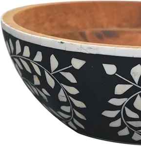 Faizacraft อุปกรณ์ทานอาหารสำหรับบ้านชามใส่สลัดผลไม้ชามเซรามิกงานทำมือที่หรูหรา - Product Image 4