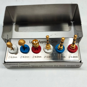 Kit de Instrumentos de Elevación de Seno Maxilar para Implantes Dentales Quirúrgicos Intensos, 6 Piezas, Juego de Herramientas de Precisión de Acero Inoxidable Manual, Implantes Óseos - Product Image 2