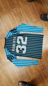 Fotos reales Pakistán Impreso Logo Personalizado Bordado Algodón Spandex Jersey Camiseta Hombres Manga Larga Casual Calidad Sublimación - Product Image 5