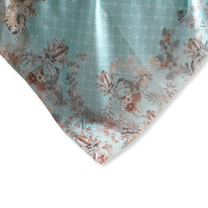 Élégance douce Hijab couleur turque Voal Hijab à manches courtes série Keiko Écharpe de série Impression numérique quotidienne à la mode en gros - Product Image 4