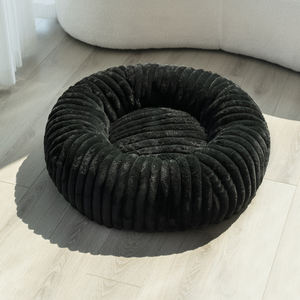 Camas para Perros Tipo Donut Ecológicas de Alta Calidad, Ultra Suaves, de Felpa, Cálidas, Lavables, Redondas, de Piel de Conejo, de Lujo - Product Image 1