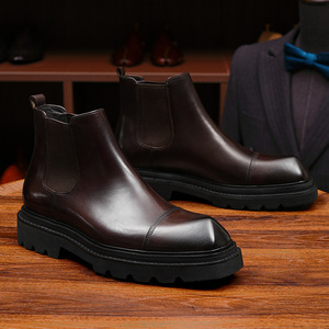 รองเท้าหนังกลับนิ่มแบบ Brogue ขอบเจาะรู พื้นรองเท้าน้ำหนักเบา รองเท้าลำลองสำหรับผู้ชาย รองเท้าแฟชั่น - Product Image 2