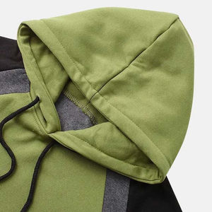 Meilleure qualité pas cher prix hommes sweats à capuche Service OEM conception personnalisée en gros basiques hommes sweats à capuche coton respirant - Product Image 3