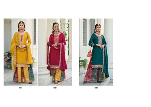 Nueva colección de seda Nevada con bordado para mujer, venta en línea - Product Image 4