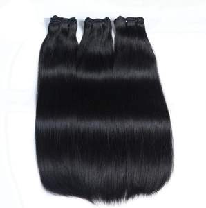 Meilleure vente Cheveux vierges bruts vietnamiens non traités Extensions de cheveux vendeur trame os faisceaux droits pour faire perruque - Product Image 2