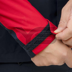 Men's Custom Made <b>Stand</b> Collar Softshell Jackets Casual Solid Pattern Winter Jacket with Front Logo with Multi-Color Option - Product Image 5