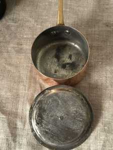 กระทะซอสทองแดงพร้อมด้ามไม้เครื่องครัวแบบดั้งเดิมสำหรับทำอาหารและร้านอาหารโรงแรมใช้จากอินเดีย - Product Image 6