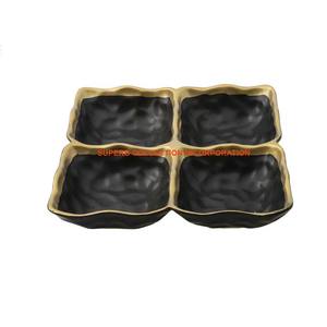 Cuenco de metal ecológico hecho a mano para exteriores con soporte, ensaladera de cocina desechable sin BPA para fiestas y bodas - Product Image 5