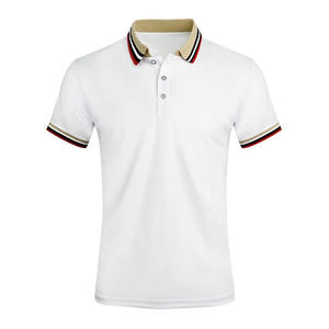 2024 Jersey de moda para hombre, algodón para polos, nuevos polos lisos transpirables con cuello sólido, botón en el cuello, estilos de verano calientes - Product Image 2