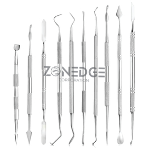 Offre Spéciale choix dentaires à Double extrémité polymère poterie argile outil de sculpture cire Durable modélisation outils de sculpture ensemble industriel - Product Image 3