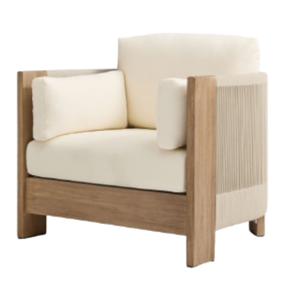 Best Selling Modern Dining Chairs with Teak Wood Frame Plush Foam Cushioning Dining Room Furniture for Restaurants Villas Hotels - Product Image 2