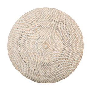 Coasters Rattan Wholesale Natural Round Woven Placemats Wicker Cane Coasters Heat Resistant Rattan Placemats - Product Image 2