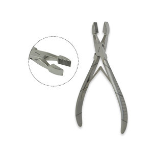 คีมหนีบเคราตินสแตนเลสสีเงินอุปกรณ์ต่อผม - Product Image 3