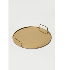 Bandejas de servicio de metal de bajo precio en stock, plato de forma rectangular con personalización de mango disponible para artículos de comedor y servicio - Product Image 3