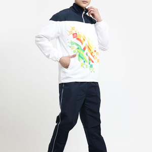 Logo personnalisé de marque Survêtements de sport à sublimation pour hommes Ensemble de deux pièces pour vêtements de jogging d'entraînement Survêtement sublimé pour hommes - Product Image 6