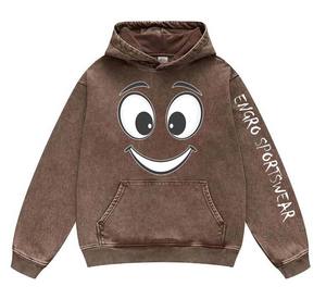 Sweat à capuche en coton 500 GSM de haute qualité pour hommes Boxy Design chaud et personnalisable avec impression et broderie en gros - Product Image 1