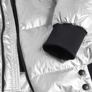 Veste Puffer Vente en gros Logo personnalisé OEM Imprimé Veste d'hiver personnalisée de haute qualité pour hommes Veste Bubble Puffer avec poches - Product Image 6