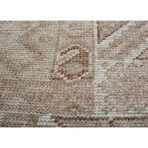 พรมขนสัตว์ถักมือสีเบจและสีน้ำตาล ลายเรขาคณิต สำหรับห้องนั่งเล่น บ้าน และรถยนต์ ขนาด 9x12 รุ่น Pae-4040 - Product Image 3