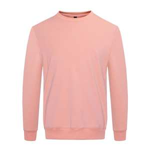 Tela personalizada de alta calidad 100% algodón peso pesado cuello redondo mezcla de algodón sudadera hombres personalización sudaderas con capucha DDP envío - Product Image 3