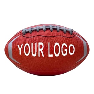 Ballon de rugby en cuir composite personnalisé, haute adhérence, maintien de l'air, logo et couleur personnalisés, taille sur mesure, idéal pour les matchs - Product Image 6