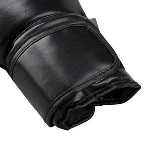 Gants de boxe personnalisés 12oz en cuir Maya à doigts entiers, avec fermeture auto-agrippante Bigwood, haute qualité, anti-humidité, pour arts martiaux - Product Image 4