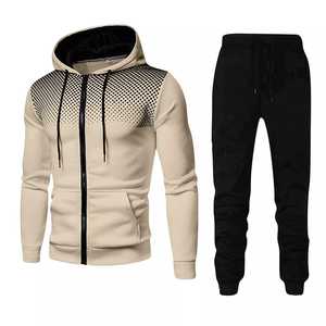 Sudadera Pantalones Jogging Traje Ropa deportiva Chándal Conjuntos Bolsillos Con capucha Deportes - Product Image 3