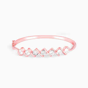 Or rose Zircon Ordre de l'Opulence Mode pour Bracelet Bracelet Élégant pour Femme - Product Image 5