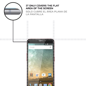 ANTISHOCK for ZTE Prestige <b>Screen</b> Protector Durable and Shock-Absorbent Mobile Accessory - Product Image 3