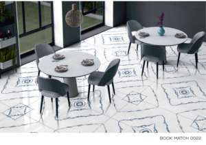 Carreaux de porcelaine polis effet marbre de style Carrara 600x1200mm, carreaux de sol et de mur de luxe, grand format pour l'exportation - Product Image 4