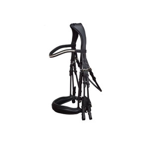 Bride de sangle enduite de PVC de cheval équestre rembourré doux et durable de la plus haute qualité avec serre-tête confortable Fabricant en gros - Product Image 3