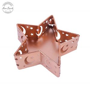 Plateau rectangulaire en laiton de luxe avec découpe complexe Idéal pour la décoration, les cadeaux, le stockage de bijoux, le présentoir de vanité - Product Image 3