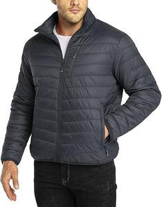 Chaqueta acolchada de invierno de poliéster 100% para hombre, chaqueta a prueba de viento, chaqueta acolchada ligera de varios colores - Product Image 4