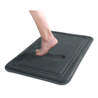 Tapete de Yoga Personalizado Extra Grueso de Franela con Relieve, Antideslizante, de PU, para Ejercicio, Tamaño Personalizado para Entrenamiento en Casa o Estudio, 5mm de Grosor