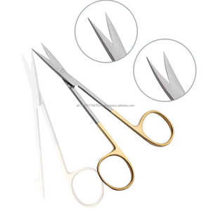 กรรไกรตัดกระจกตาแบบใช้ซ้ำได้ ความแม่นยำสูง ผลิตจากเหล็กกล้าไร้สนิมเกรดผ่าตัด รับผลิตแบบ OEM ได้ ได้รับการรับรองมาตรฐาน CE และ ISO - Product Image 2