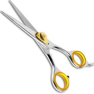 Ensemble de ciseaux de coiffure professionnels en acier inoxydable Kit de coupe de cheveux manuel pour amincir et texturer l'outil de barbier - Product Image 5
